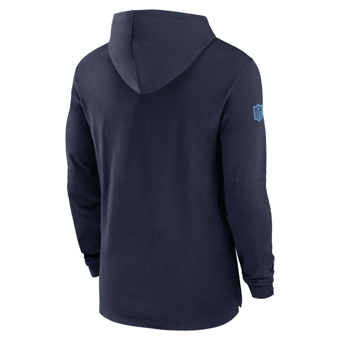 Tennessee Titans 2024/25 Sideline Performance Long Sleeve Hoodie T-Shirt - Navy Hoodies
