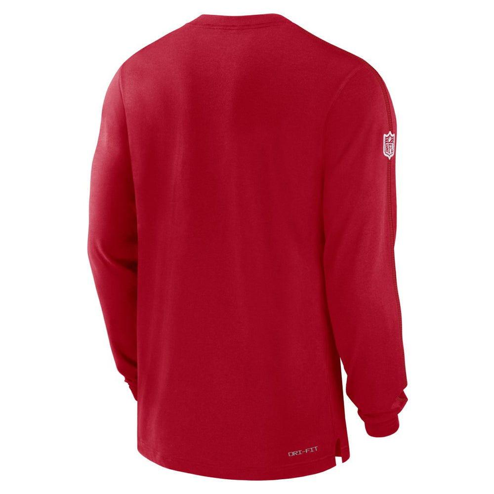 Tampa Bay Buccaneers Sideline Player Performance Long Sleeve T-Shirt - Red T-shirts