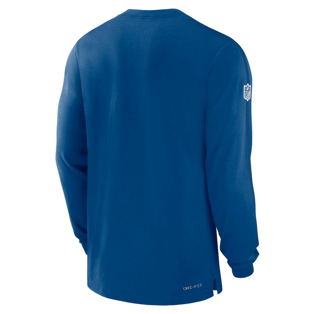 Indianapolis Colts Sideline Player Performance Long Sleeve T-Shirt - Royal T-shirts