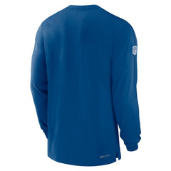 Indianapolis Colts Sideline Player Performance Long Sleeve T-Shirt - Royal T-shirts