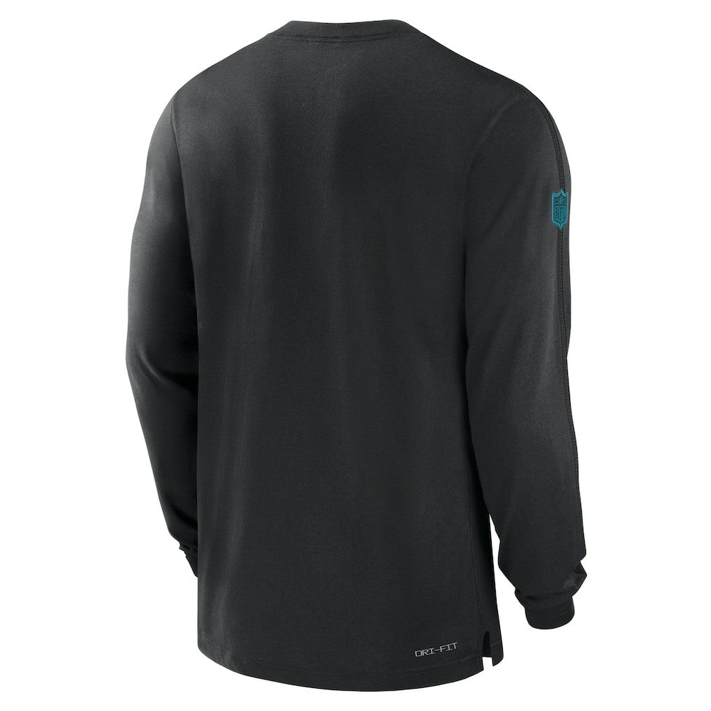 Jacksonville Jaguars Sideline Player Performance Long Sleeve T-Shirt - Black T-shirts