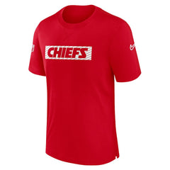Kansas City Chiefs Sideline Player Performance T-Shirt - Red T-shirts