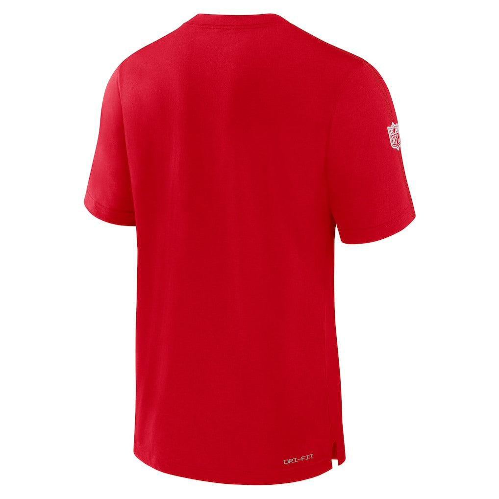 Kansas City Chiefs Sideline Player Performance T-Shirt - Red T-shirts
