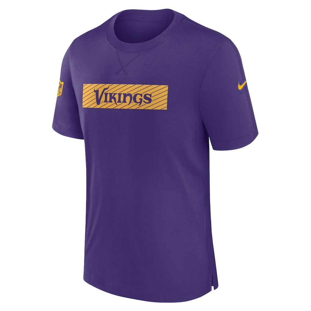 Minnesota Vikings Sideline Player Performance T-Shirt - Purple T-shirts