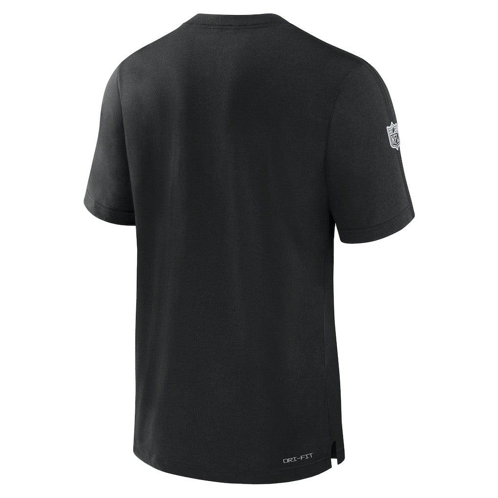 New York Jets Sideline Player Performance T-Shirt - Black T-shirts