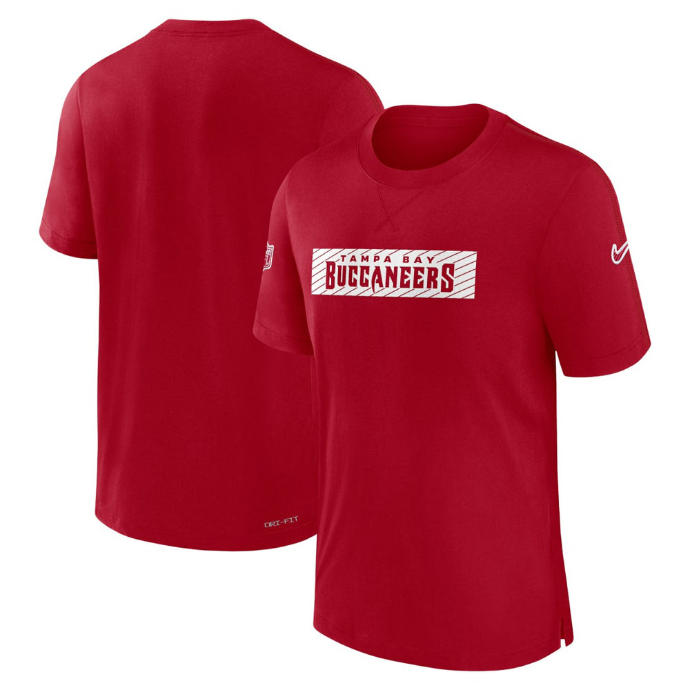Tampa Bay Buccaneers Sideline Player Performance T-Shirt - Red T-shirts