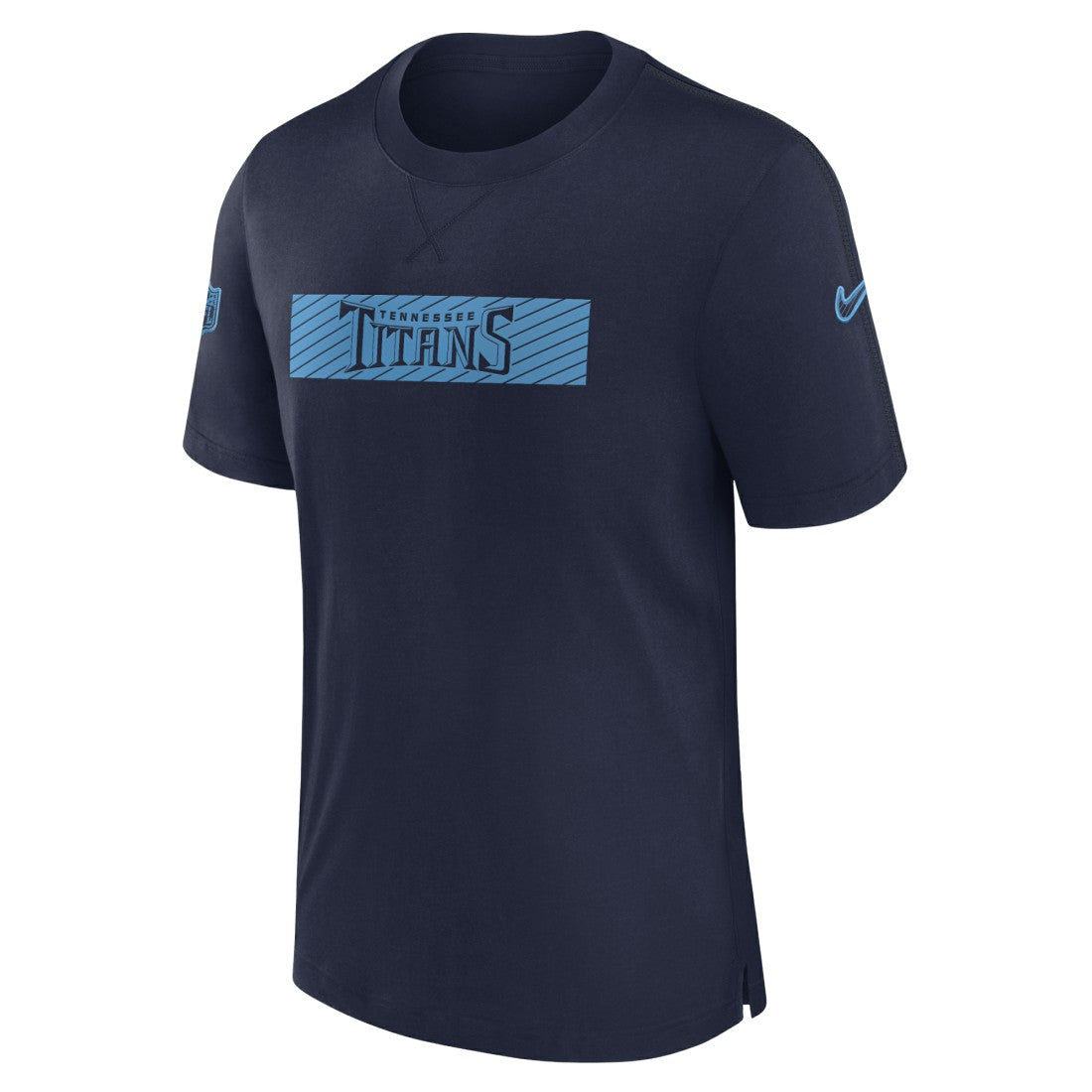 Tennessee Titans Sideline Player Performance T-Shirt - Navy T-shirts
