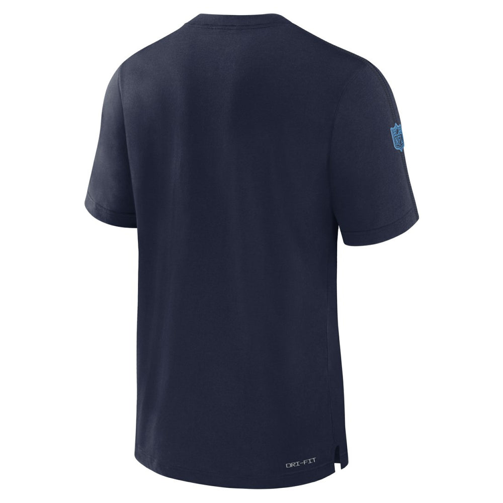 Tennessee Titans Sideline Player Performance T-Shirt - Navy T-shirts
