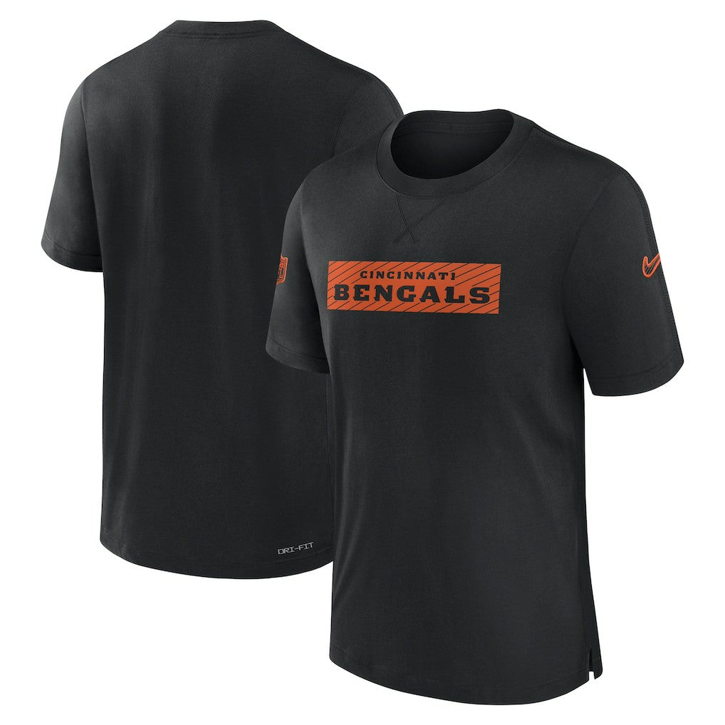 Cincinnati Bengals Sideline Player Performance T-Shirt - Black T-shirts