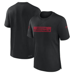 Arizona Cardinals Sideline Player Performance T-Shirt - Black T-shirts