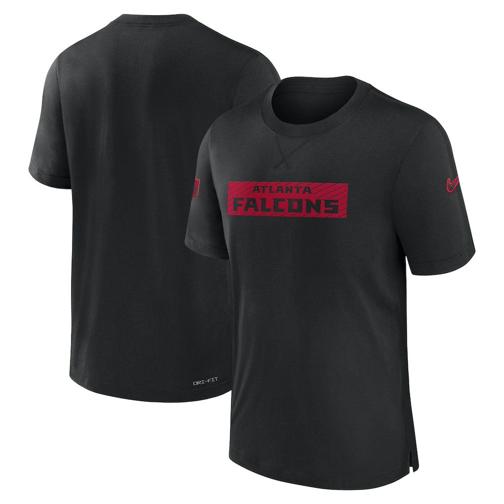 Atlanta Falcons Sideline Player Performance T-Shirt - Black T-shirts