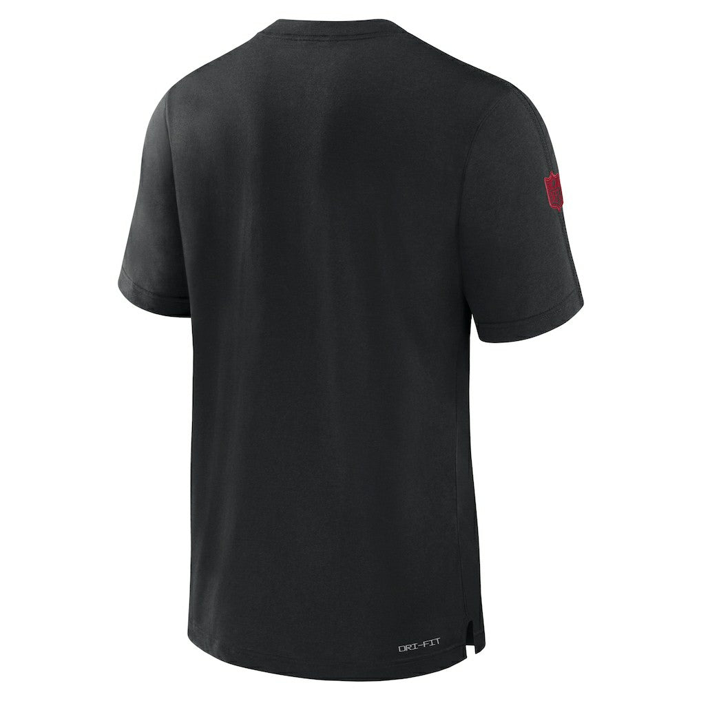 Atlanta Falcons Sideline Player Performance T-Shirt - Black T-shirts