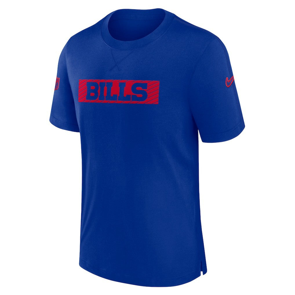 Buffalo Bills Sideline Player Performance T-Shirt - Royal T-shirts
