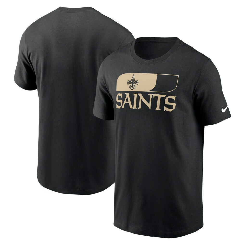 New Orleans Saints Air Essential T-Shirt - Black T-shirts