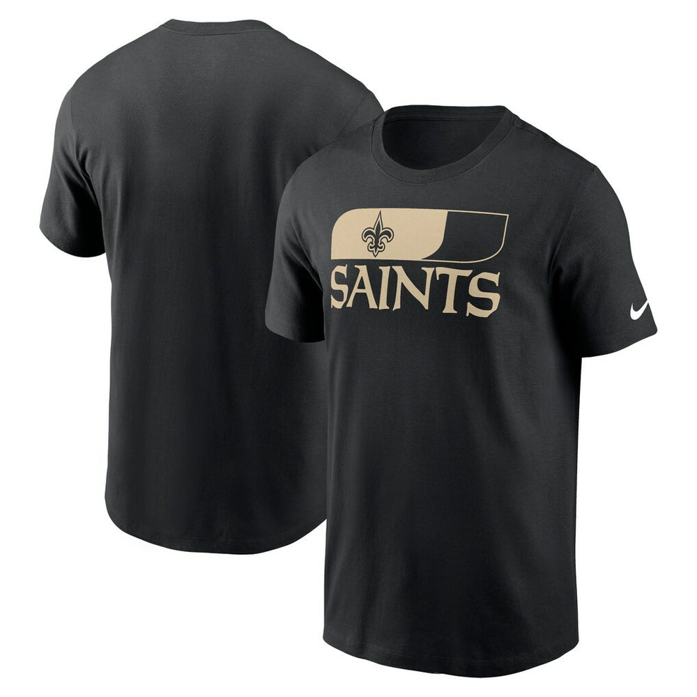 New Orleans Saints Air Essential T-Shirt - Black T-shirts
