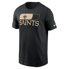 New Orleans Saints Air Essential T-Shirt - Black T-shirts