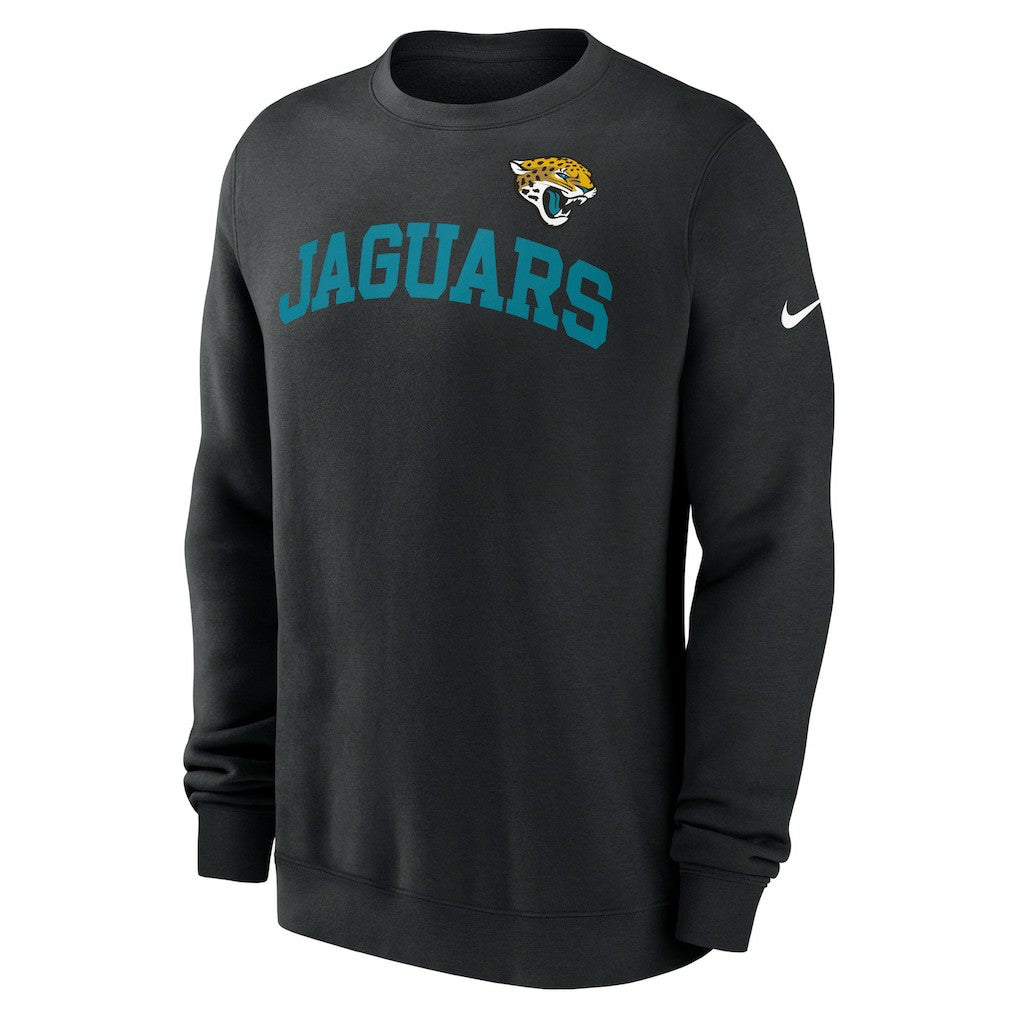 Jacksonville Jaguars Club Pullover Sweatshirt - Black Pullover