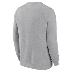 Denver Broncos Club Pullover Sweatshirt - Heather Gray Pullover