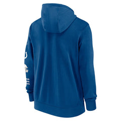 Indianapolis Colts Primetime Club Full-Zip Hoodie - Royal Hoodies