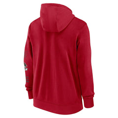 Tampa Bay Buccaneers Primetime Club Full-Zip Hoodie - Red Hoodies
