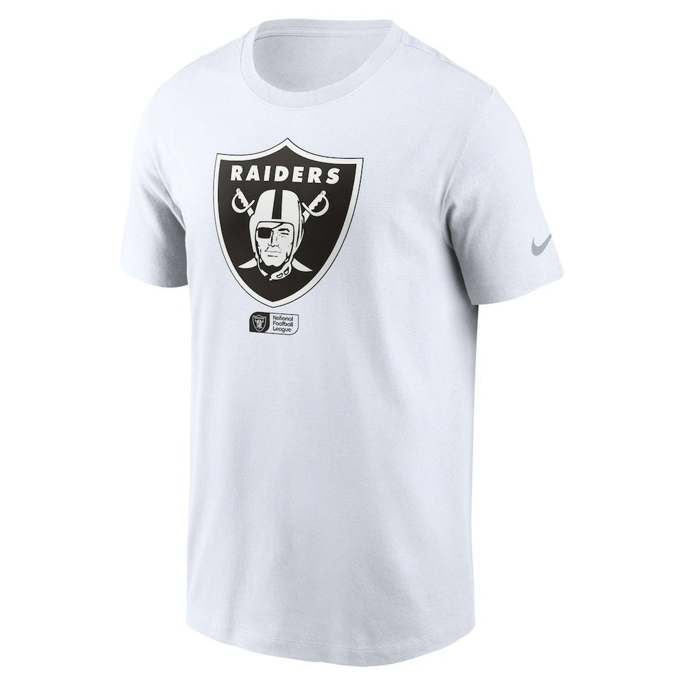 Las Vegas Raiders Faded Essential T-Shirt  - White T-shirts