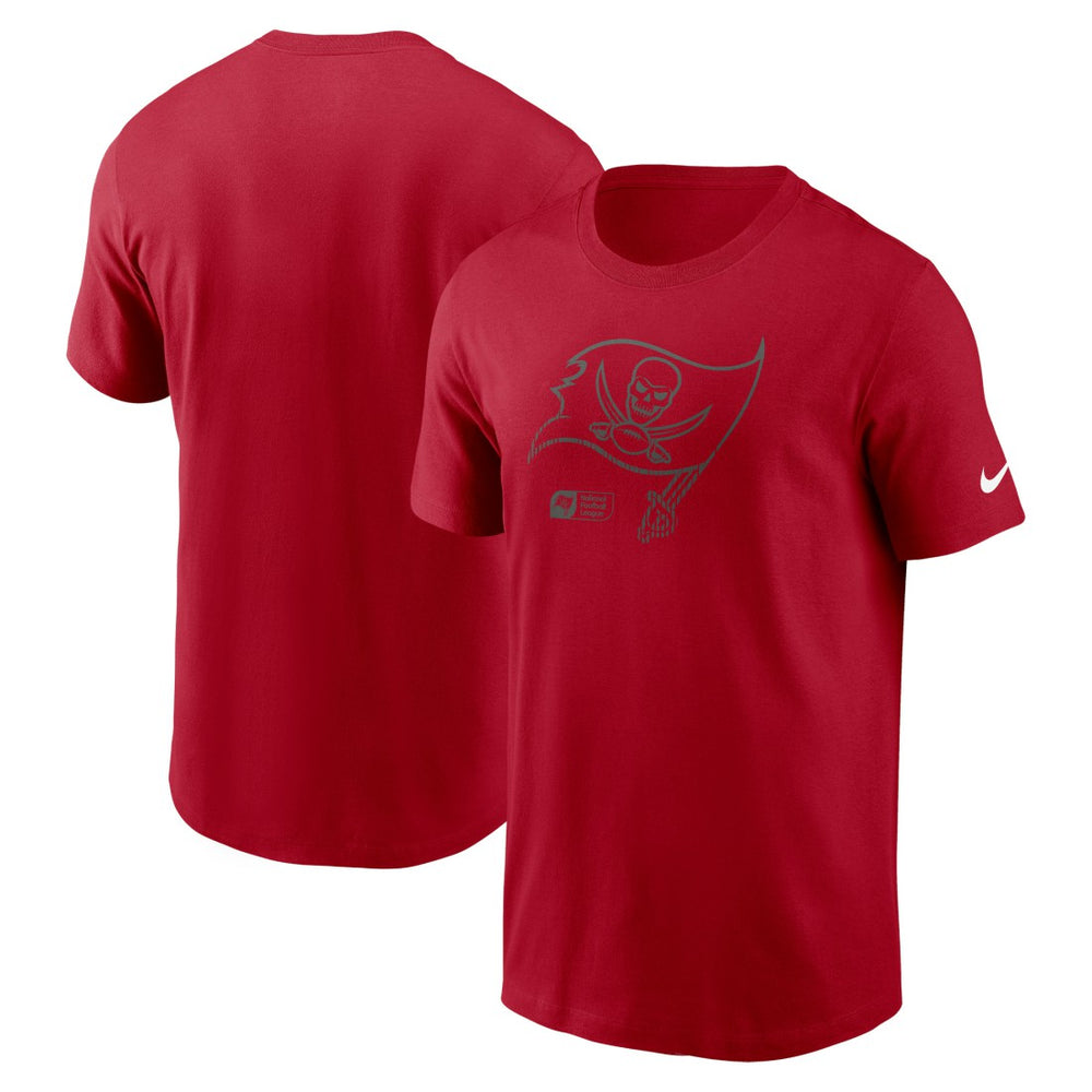Tampa Bay Buccaneers Faded Essential T-Shirt  - Red T-shirts