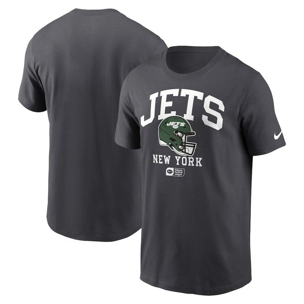 New York Jets Helmet Essential T-Shirt - Anthracite T-shirts