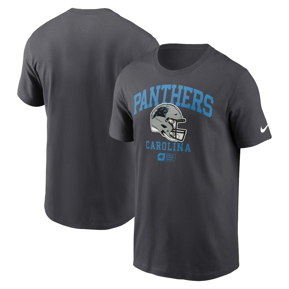 Carolina Panthers Helmet Essential T-Shirt - Anthracite T-shirts