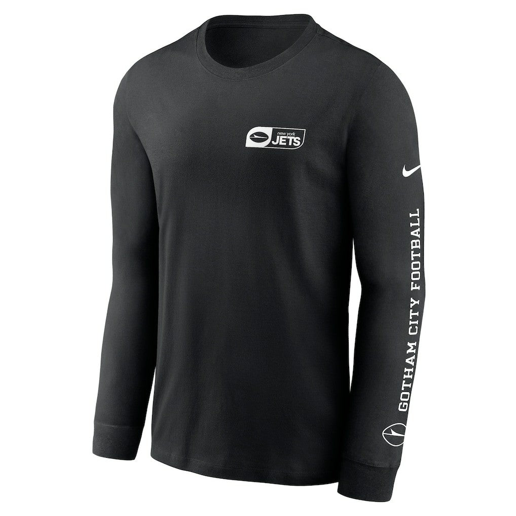 New York Jets All Out Long Sleeve T-Shirt - Black T-shirts