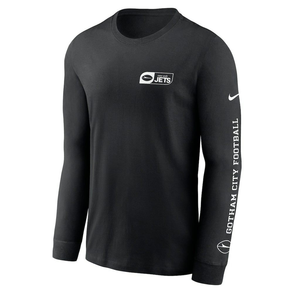 New York Jets All Out Long Sleeve T-Shirt - Black T-shirts