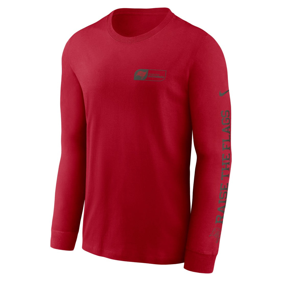Tampa Bay Buccaneers All Out Long Sleeve T-Shirt - Red T-shirts