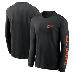 Cincinnati Bengals All Out Long Sleeve T-Shirt - Black T-shirts