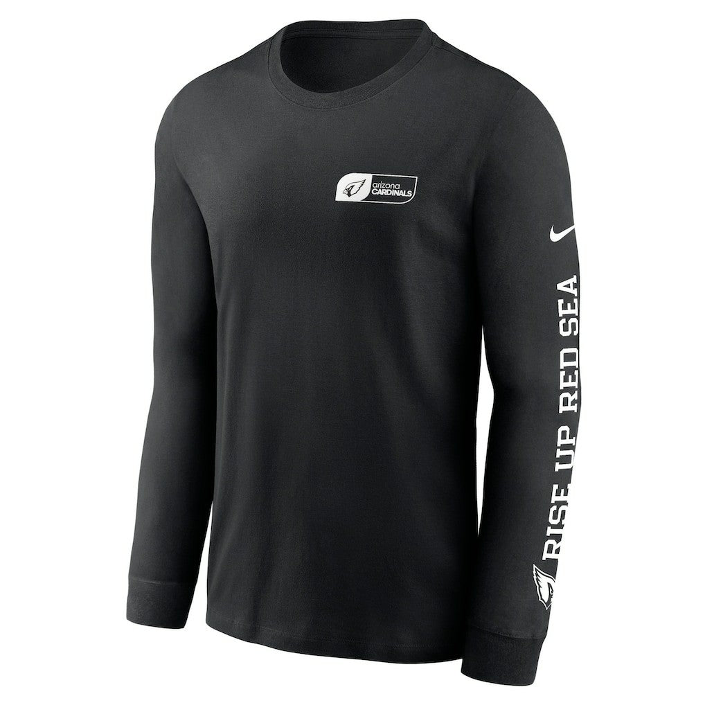 Arizona Cardinals All Out Long Sleeve T-Shirt - Black T-shirts