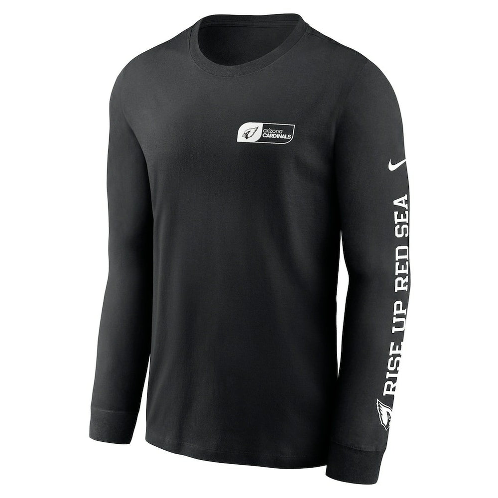 Arizona Cardinals All Out Long Sleeve T-Shirt - Black T-shirts