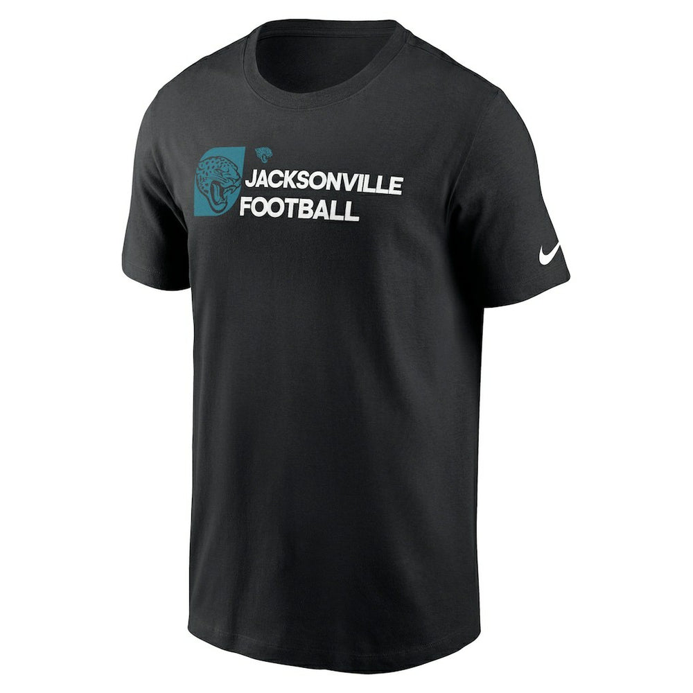 Jacksonville Jaguars Outline T-Shirt - Black T-shirts