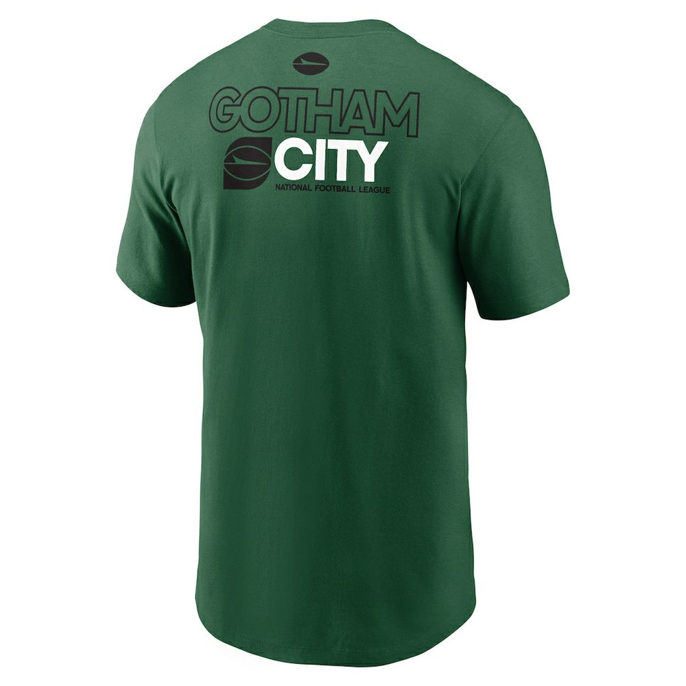 New York Jets Outline T-Shirt - Green T-shirts