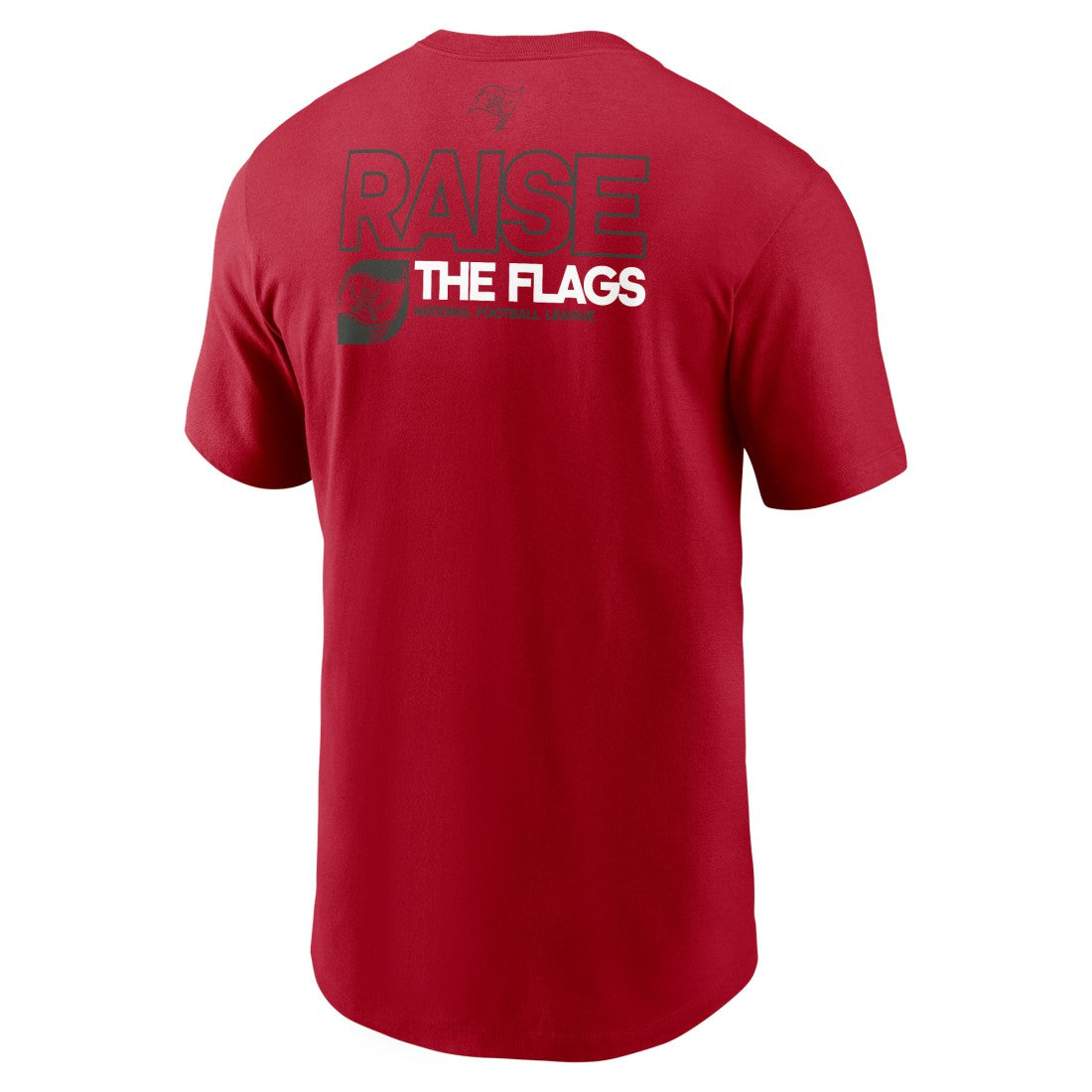 Tampa Bay Buccaneers Outline T-Shirt - Red T-shirts