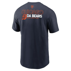 Chicago Bears Outline T-Shirt - Navy T-shirts