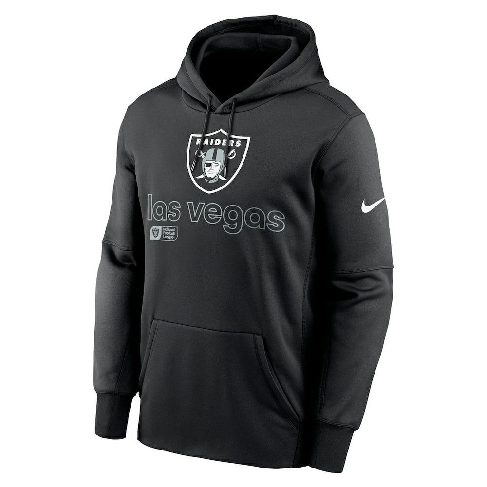 Las Vegas Raiders Performance Pullover Hoodie - Black Hoodies
