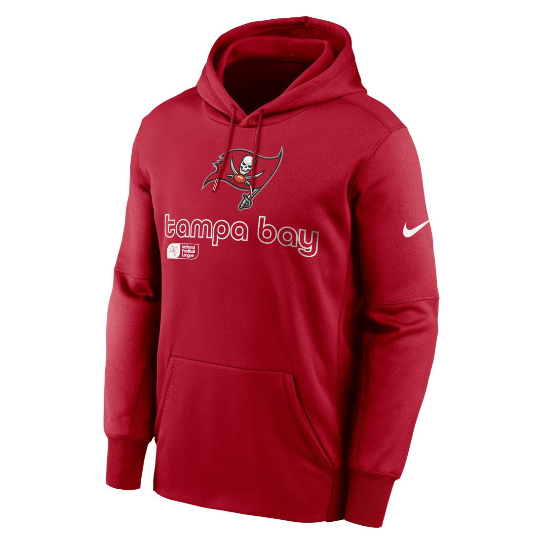 Tampa Bay Buccaneers Performance Pullover Hoodie - Red Hoodies