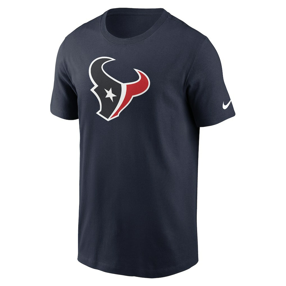 Houston Texans Rewind Logo Essential T-Shirt - Navy T-shirts