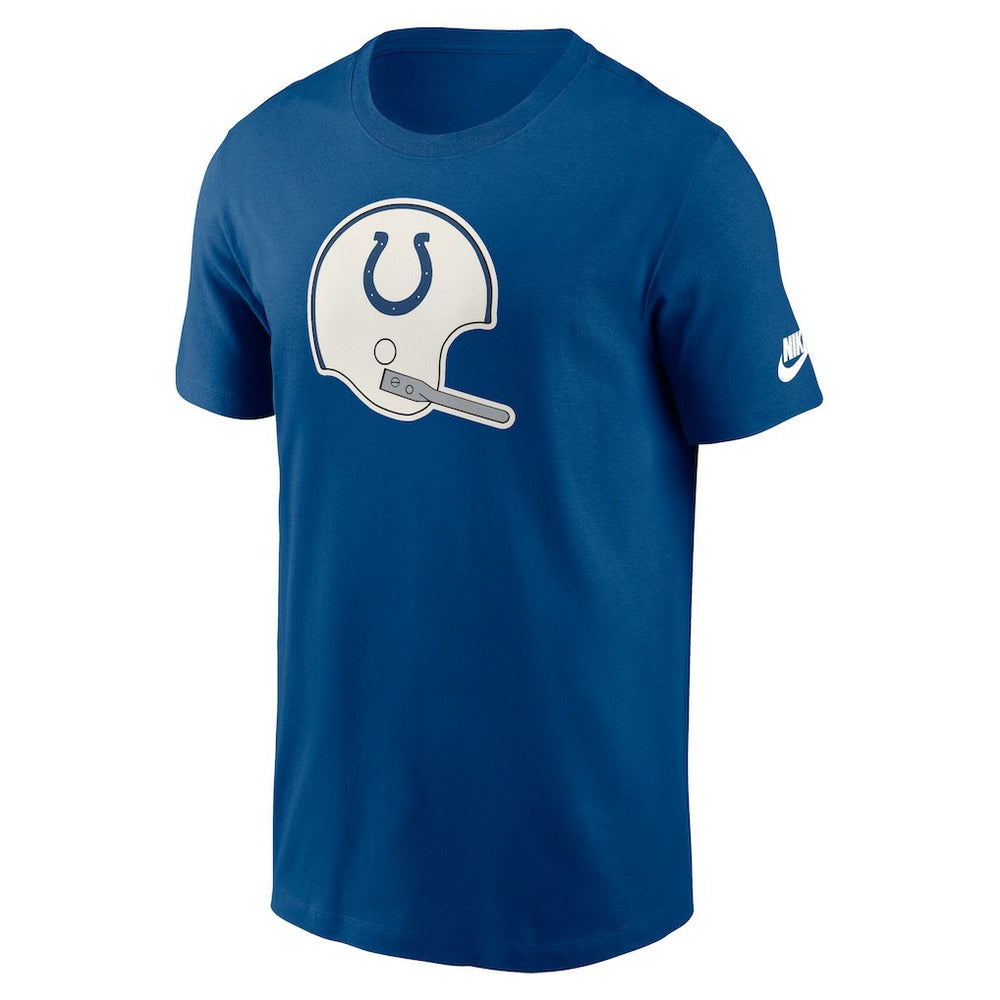 Indianapolis Colts Rewind Logo Essential T-Shirt - Royal T-shirts