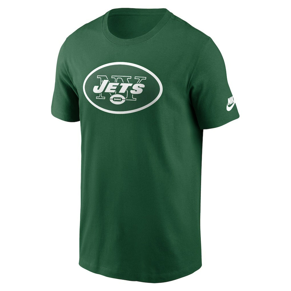 New York Jets Rewind Logo Essential T-Shirt - Kelly Green T-shirts
