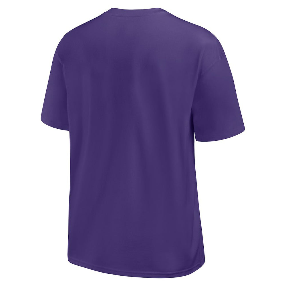 Minnesota Vikings Rewind Heavy Max90 Pocket T-Shirt - Purple T-shirts