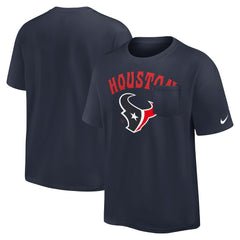 Houston Texans Rewind Heavy Max90 Pocket T-Shirt - Navy T-shirts