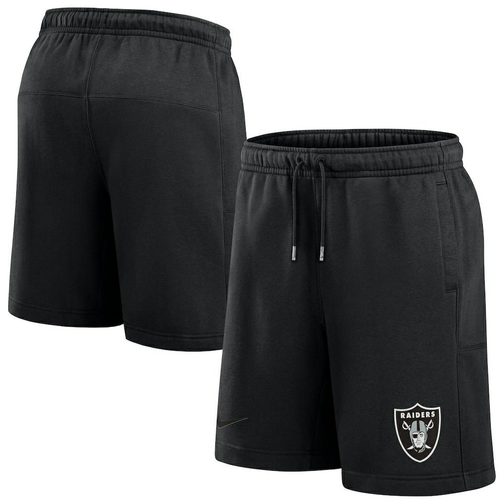 Las Vegas Raiders 24 Edge Fleece Shorts - Black Shorts