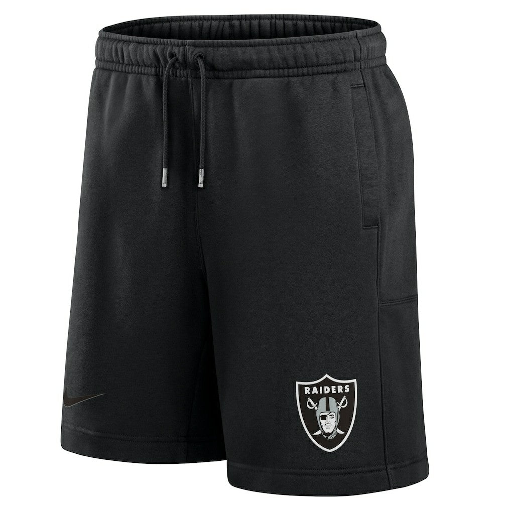 Las Vegas Raiders 24 Edge Fleece Shorts - Black Shorts