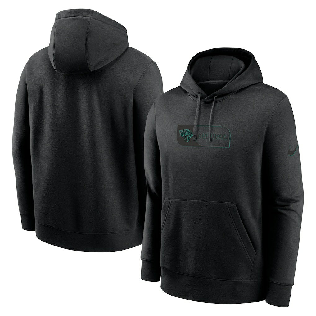 Jacksonville Jaguars Edge Pack French Terry Club Pullover Hoodie - Black Hoodies