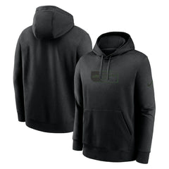 New York Jets Edge Pack French Terry Club Pullover Hoodie - Black Hoodies
