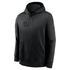 New York Jets Edge Pack French Terry Club Pullover Hoodie - Black Hoodies